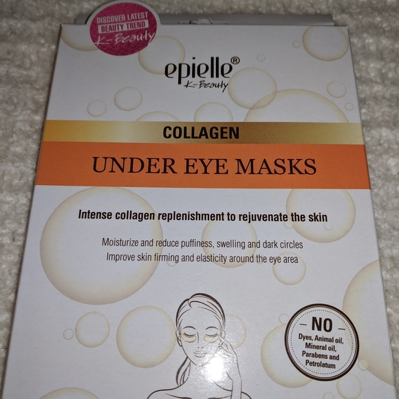 NEW! 2 Boxes Of Under Eye Masks (Rentinol and Collagen) - Picture 4 of 6